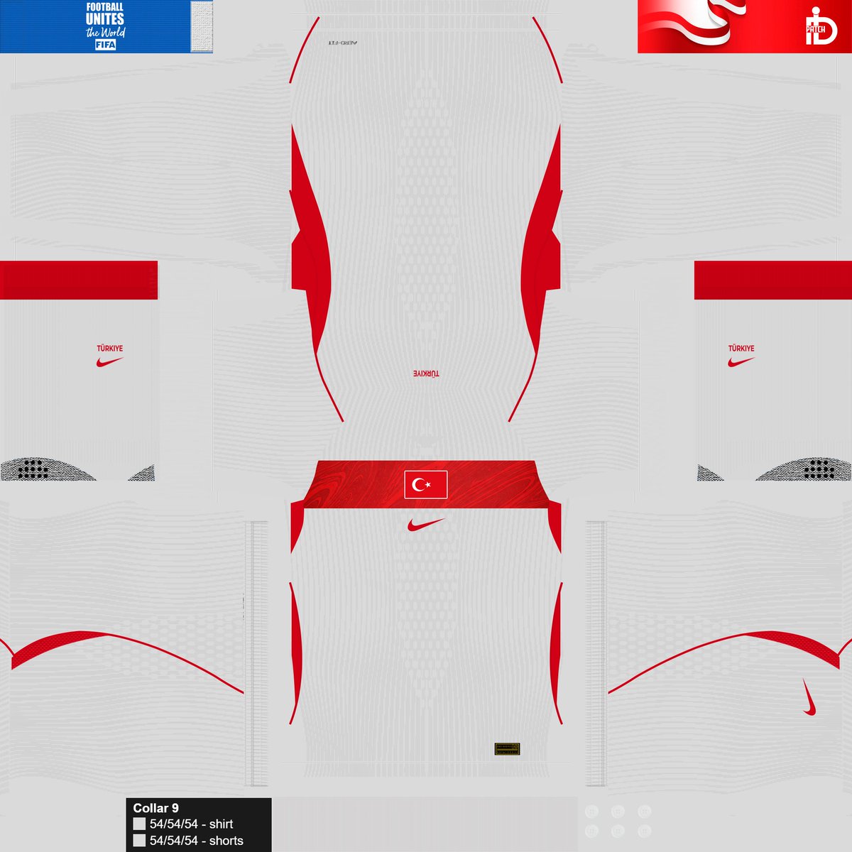 cicakepo's tweet image. #PES2021 Preview KIT Türkiye 2026 | UEFA #kitmaker #efootball