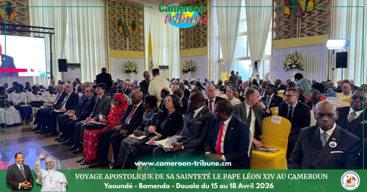 TheCameroonianZ's tweet image. 📍Palais de l’Unité

#BiyaLéonXIV #Cameroon 
#PapeAuCameroun2026