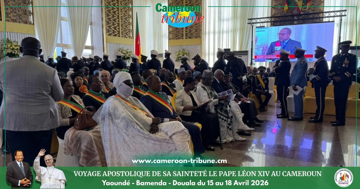 TheCameroonianZ's tweet image. 📍Palais de l’Unité

#BiyaLéonXIV #Cameroon 
#PapeAuCameroun2026