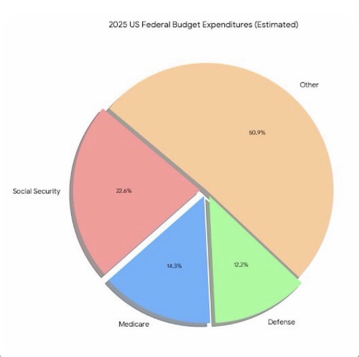 Tax (theft) Day, so here’s where the pedophiles are spending the plunder. 

What do you think “other” means lol