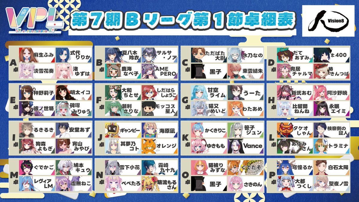 VPL（V-pro League）【公式】 tweet media