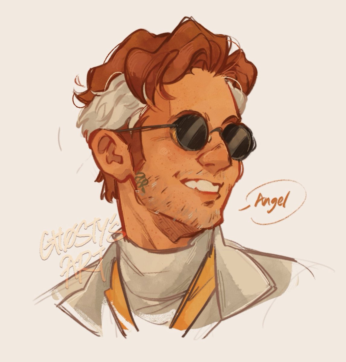 itsghostyxx's tweet image. ARE Y'ALL SEEING WHAT IM SEEING, LOOK AT HER ‼️
#Crowley #GoodOmens #GO3