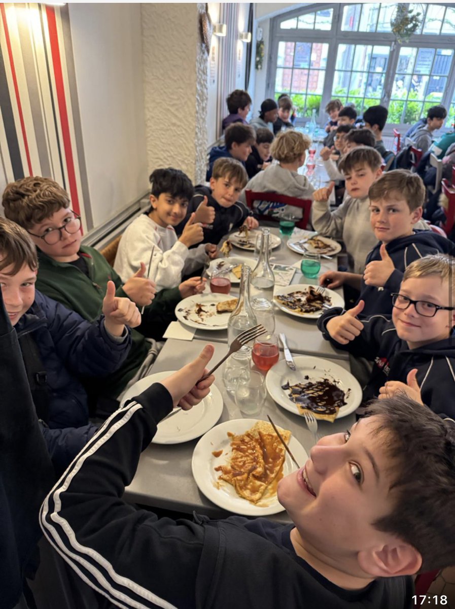 bedprep_trips's tweet photo. We have had a super packed day today. Visit to Amiens where the boys have practised their  French in the Tourist Information Office and in the market, enjoyed crêpes and finished off with high ropes … https://t.co/jGWuE7Ua1B