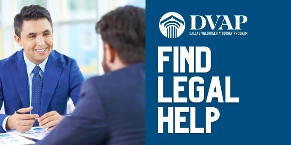 The Dallas Volunteer Attorney Program and Zelle LLP are hosting an in-person East Dallas legal clinic tomorrow, Thursday, April 16, at 5:00 p.m. at 4105 Junius at Haskell. For more information, visit buff.ly/2V3kSwR. #TXLegalAidHelps