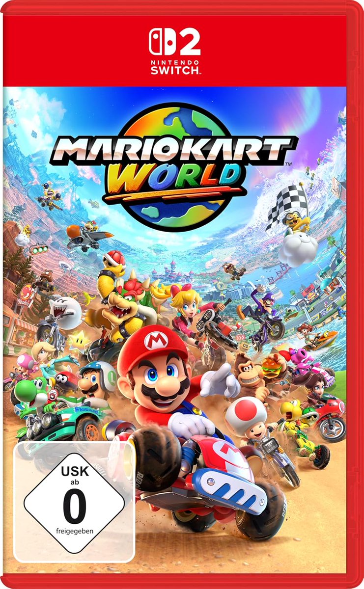 NerdyDeals247's tweet image. Das einst für 89,99 Euro gestartete, physische Mario Kart World (Switch 2) bekommt ihr bei Amazon als Konter jetzt auch für 56,00 Euro.

Zu Amazon:
amzn.to/48BfpzT

Affiliate-Link. #Werbung