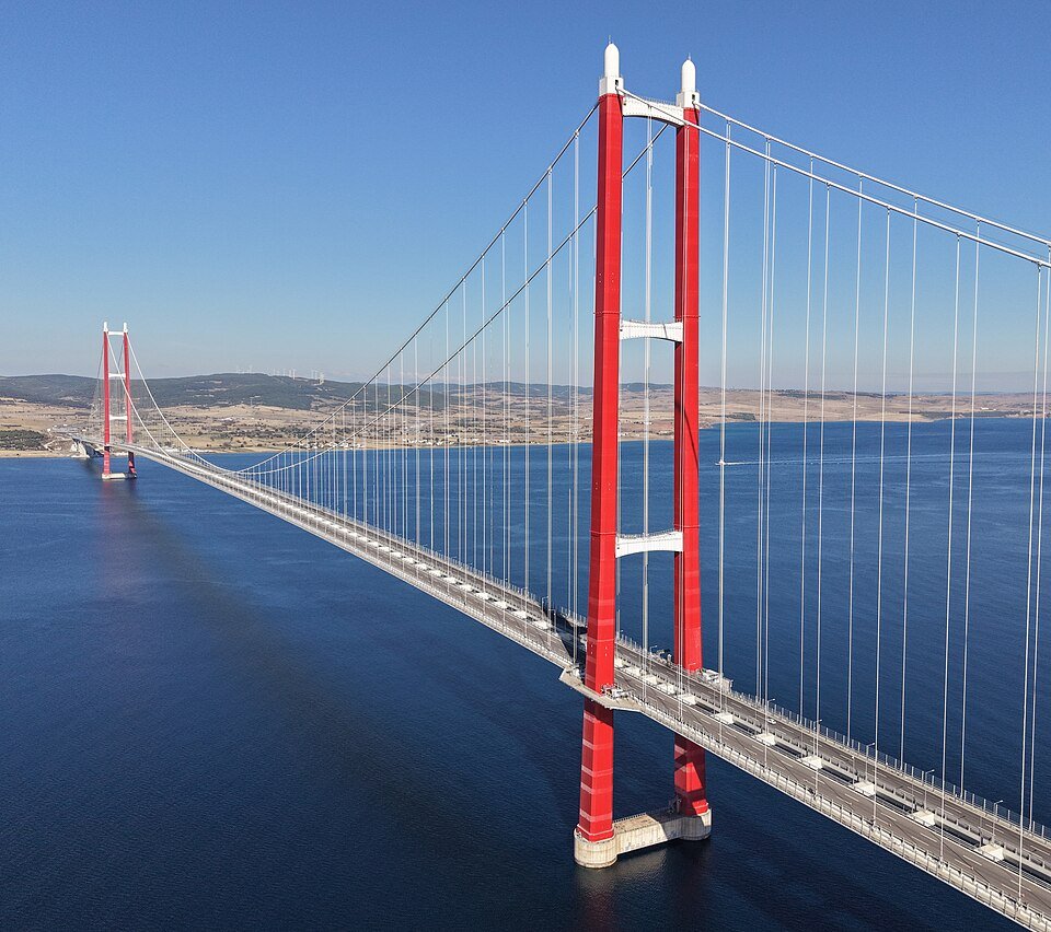 ETS2Turkiye's tweet image. Türkiye DLC’mizde (Soul of Anatolia 🇹🇷) Yer Alacak Köprüler

&amp;gt; Yavuz Sultan Selim Köprüsü
&amp;gt; 1915 Çanakkale Köprüsü
&amp;gt; Osmangazi Köprüsü