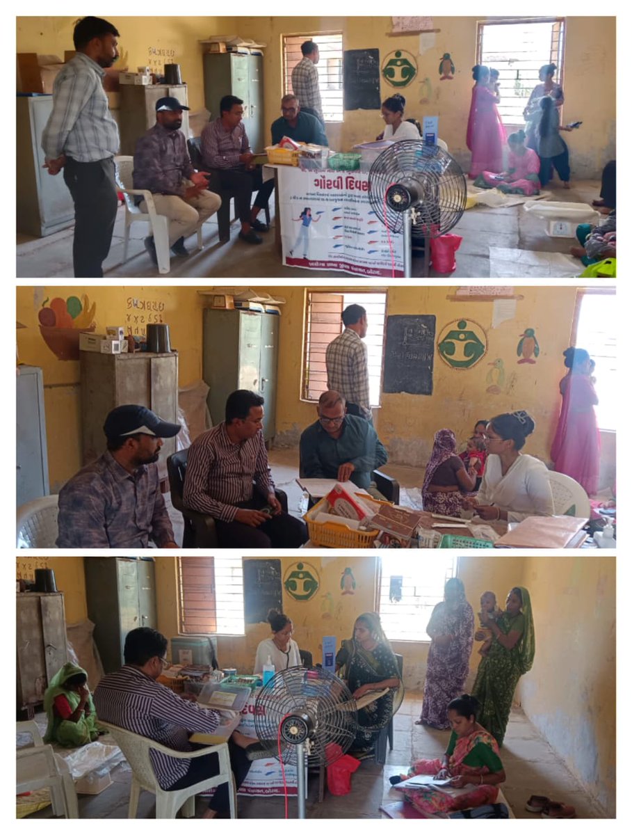 Respected EMO SIR VISITED MAMATA SESSION AT BELA VILLAGE AND GIVEN GUIDANCE ABOUT HPV VACCINATION