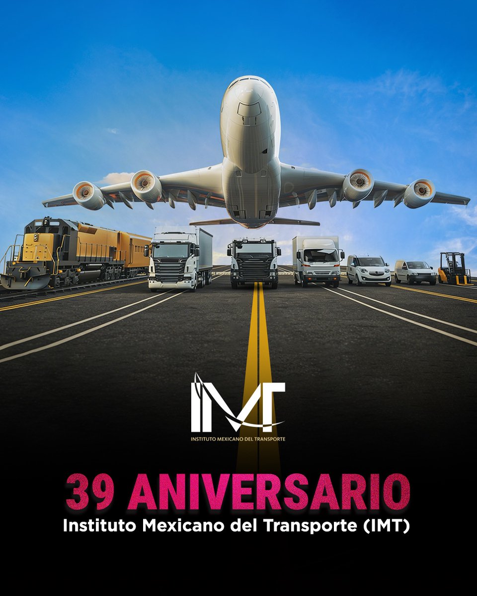 El 15 de abril de 1987 se publicó en el Diario Oficial de la Federación la creación del Instituto Mexicano del Transporte (<a href="/IMT_mx/">IMT México</a>), como un órgano desconcentrado de la Secretaría de Infraestructura, Comunicaciones y Transportes.

Hoy celebramos 39 años de investigación al