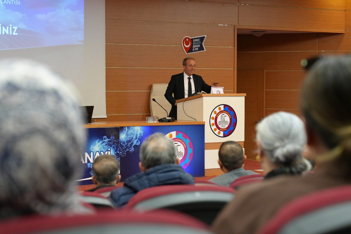 basrilhan2's tweet photo. Odamız ev sahipliğinde düzenlenen Güneş
Enerjisi Santrali (GES) yatırımlarına yönelik bilgilendirme
toplantısında; yatırım süreçlerine ilişkin güncel gelişmeler, TEIAŞ kapasite imkanları ve teşvik mekanizmaları detaylı şekilde alındı. https://t.co/c3dIp5ysUo