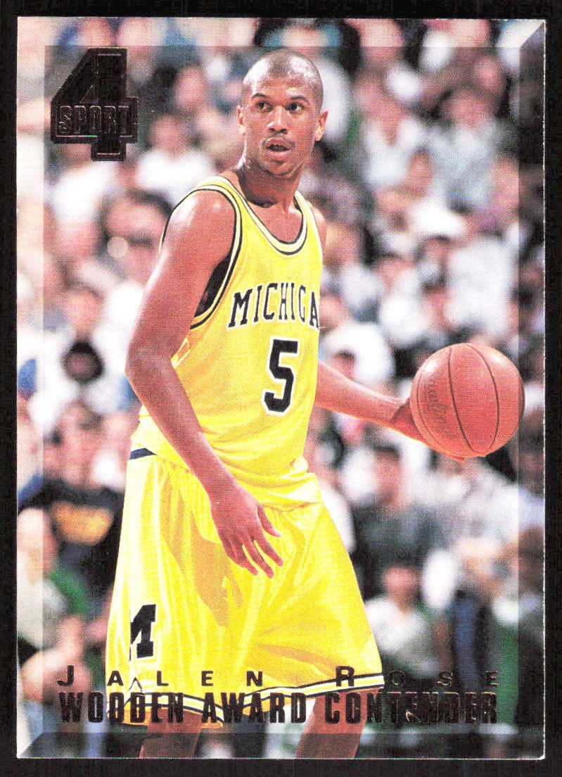 DATFFP's tweet image. The whole Fab 5 I loved but my favorite was Jalen 👀🚀〽️