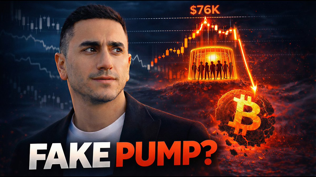 🔥WAS THIS A FAKE PUMP?

Bitcoin just squeezed, but not everyone was caught off guard.  

The hard rejection at $76K tells a very different story than the headlines.

FULL TA👇