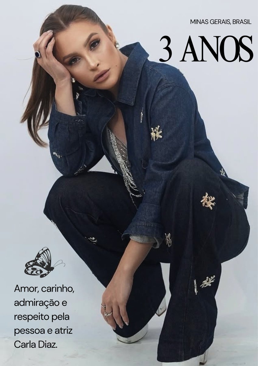 🎈🎁🎂🍾HOJE É DIA DE FESTA UAI!
🎊🎉15/04: Aniversário do "Minas".
Mais um ciclo voando ao lado dessa ARTISTA que é uma princesa👑!
❤️Te amamos Carla Diaz!