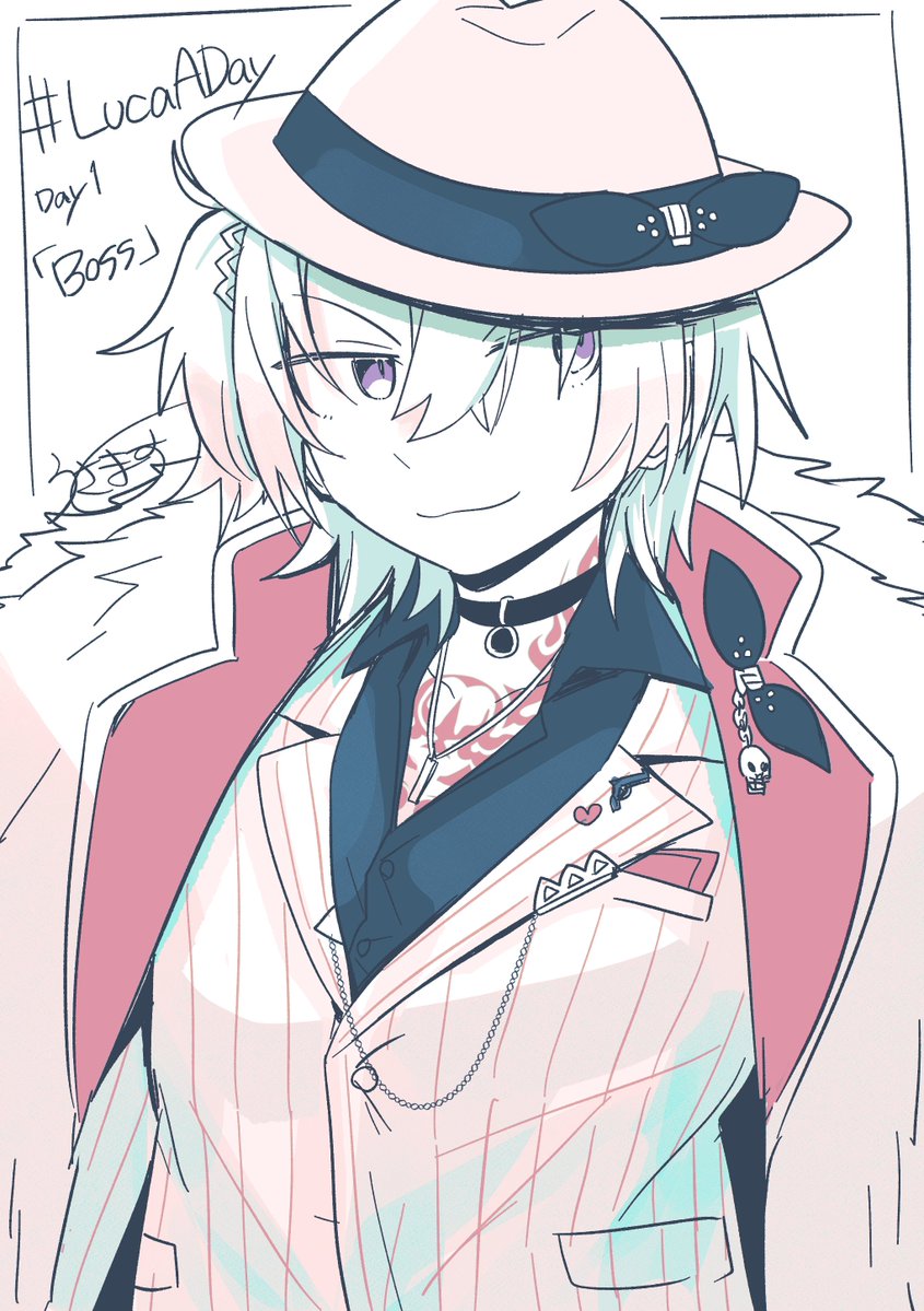 usamasuku's tweet image. #LucaADay #drawluca
Day1「BOSS」