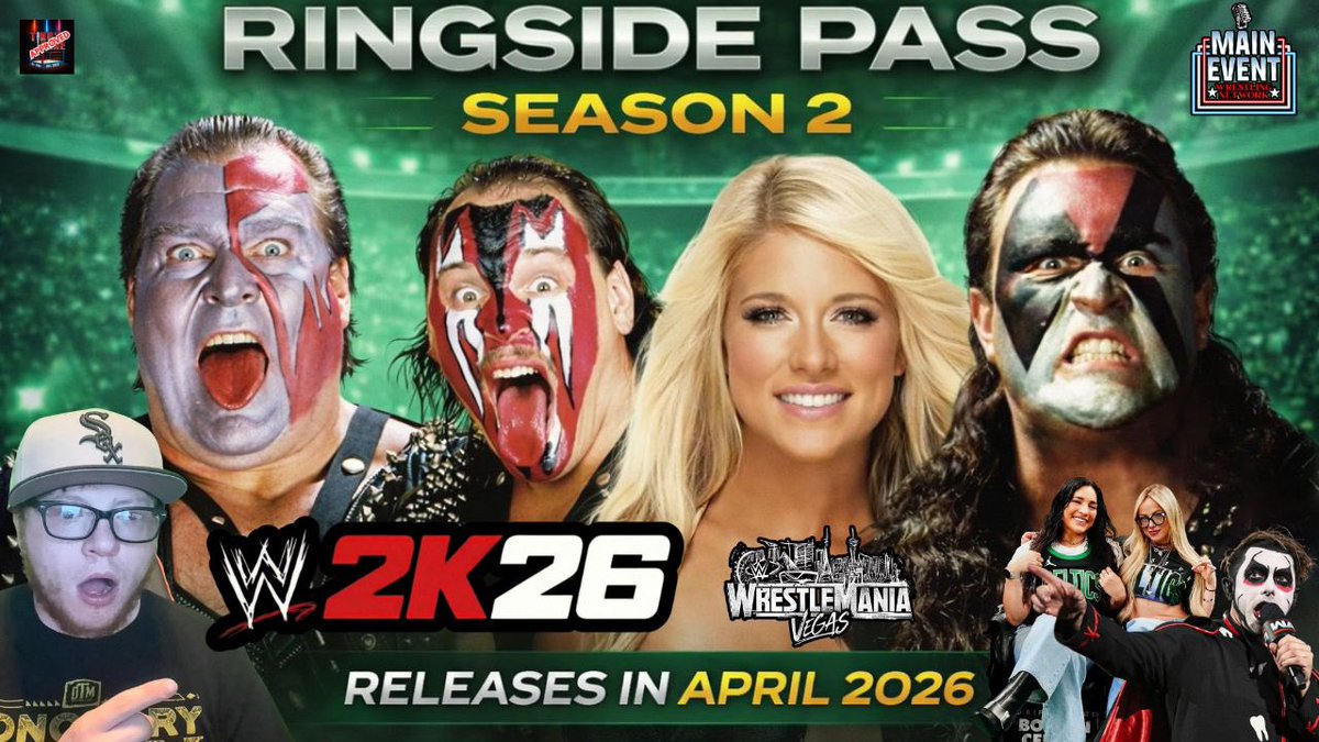 tinotime1996's tweet photo. ⁉️ DOUBLE HEADER ⁉️

4 pm cst join @ProtoKyne and I as we check out season 2 of the ringside pass 

https://t.co/p3CROj4ku2

7 pm CST join us as we simulate the entire #WrestleMania Card 

https://t.co/NhgRkyuNGO

#Smackdown   #CMPunk  #peacock #WWENetwork #WWERaw    #WWERawonNetflix  #Netflix #MainEvent_Net #WrestleMania #Backlash