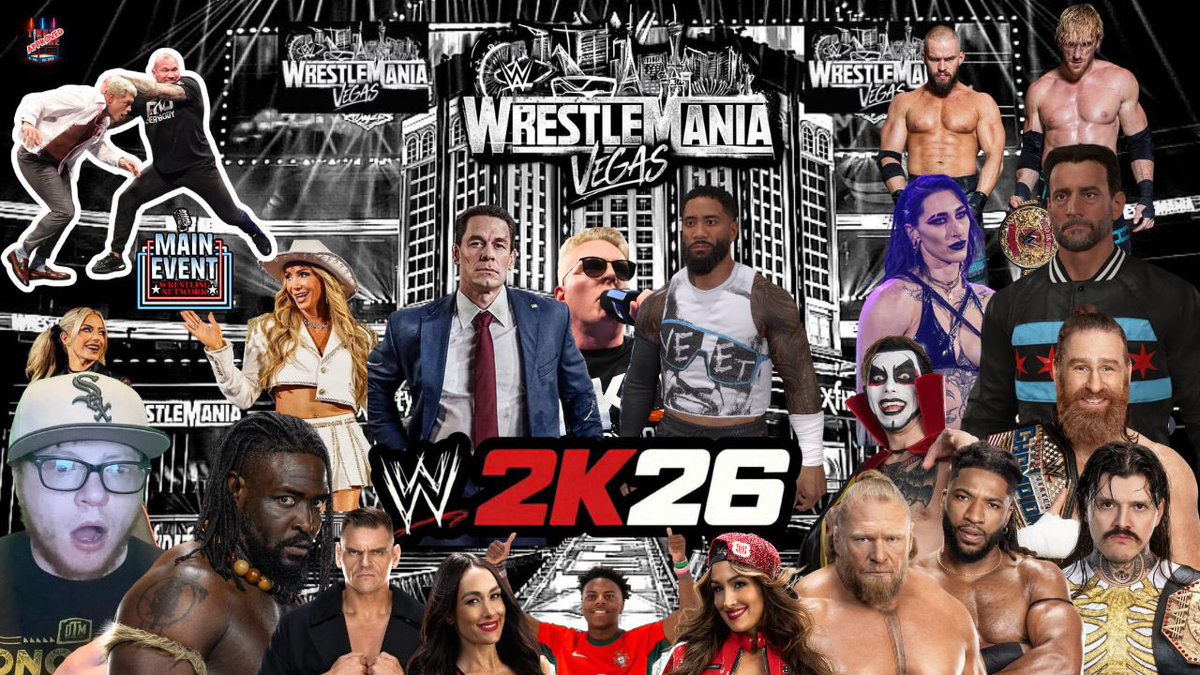 tinotime1996's tweet photo. ⁉️ DOUBLE HEADER ⁉️

4 pm cst join @ProtoKyne and I as we check out season 2 of the ringside pass 

https://t.co/p3CROj4ku2

7 pm CST join us as we simulate the entire #WrestleMania Card 

https://t.co/NhgRkyuNGO

#Smackdown   #CMPunk  #peacock #WWENetwork #WWERaw    #WWERawonNetflix  #Netflix #MainEvent_Net #WrestleMania #Backlash