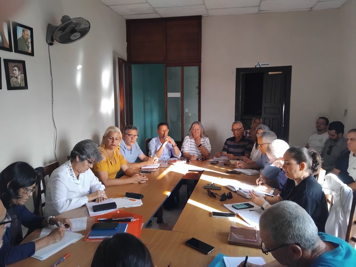 Con la presencia de Miyannis Torres Rodríguez,  funcionaria de la esfera Social del Comité provincial del PCC, realiza #CITMACamaguey el Consejo de Dirección Ampliado
