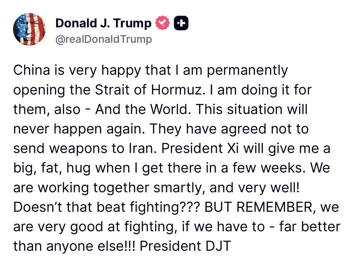 Clandestine tweet media