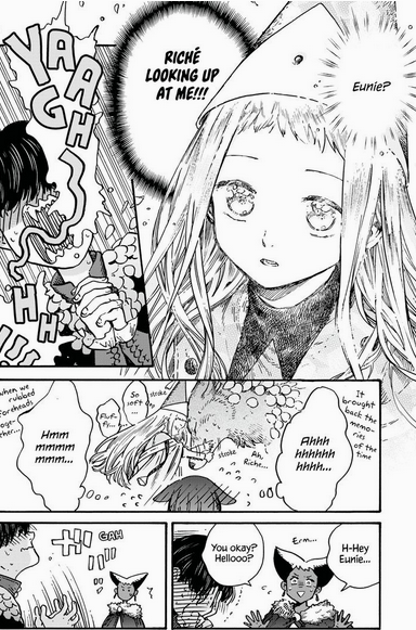 ☆𝐼𝓈𝑒𝓁☆ ⚢ 💛🤍💙cr : witch hat atelier tweet media