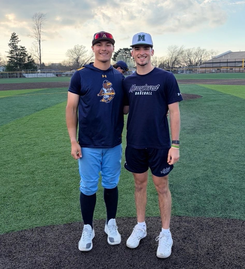 SIHSBaseball1's tweet image. Sawyer Solitaria ‘24 continues his world tour, playing against former Wildcat teammates - this time traveling to Erie, PA to matchup against Brandon Rose ‘25 and Mercyhurst Baseball. 

#GoCats | #TogetherForever