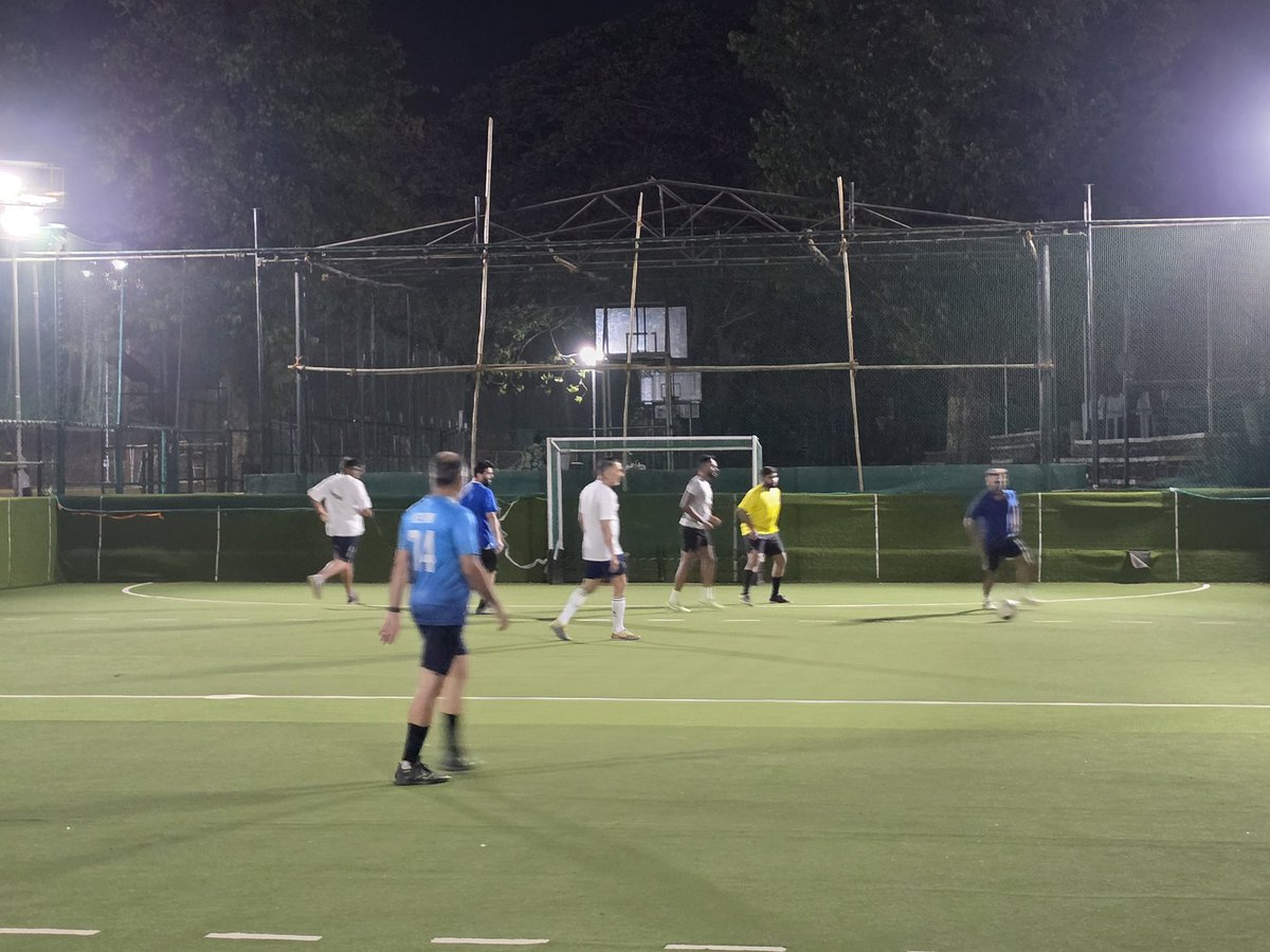 Midweek turf football ⚽️ action with our Lagaan boys.
