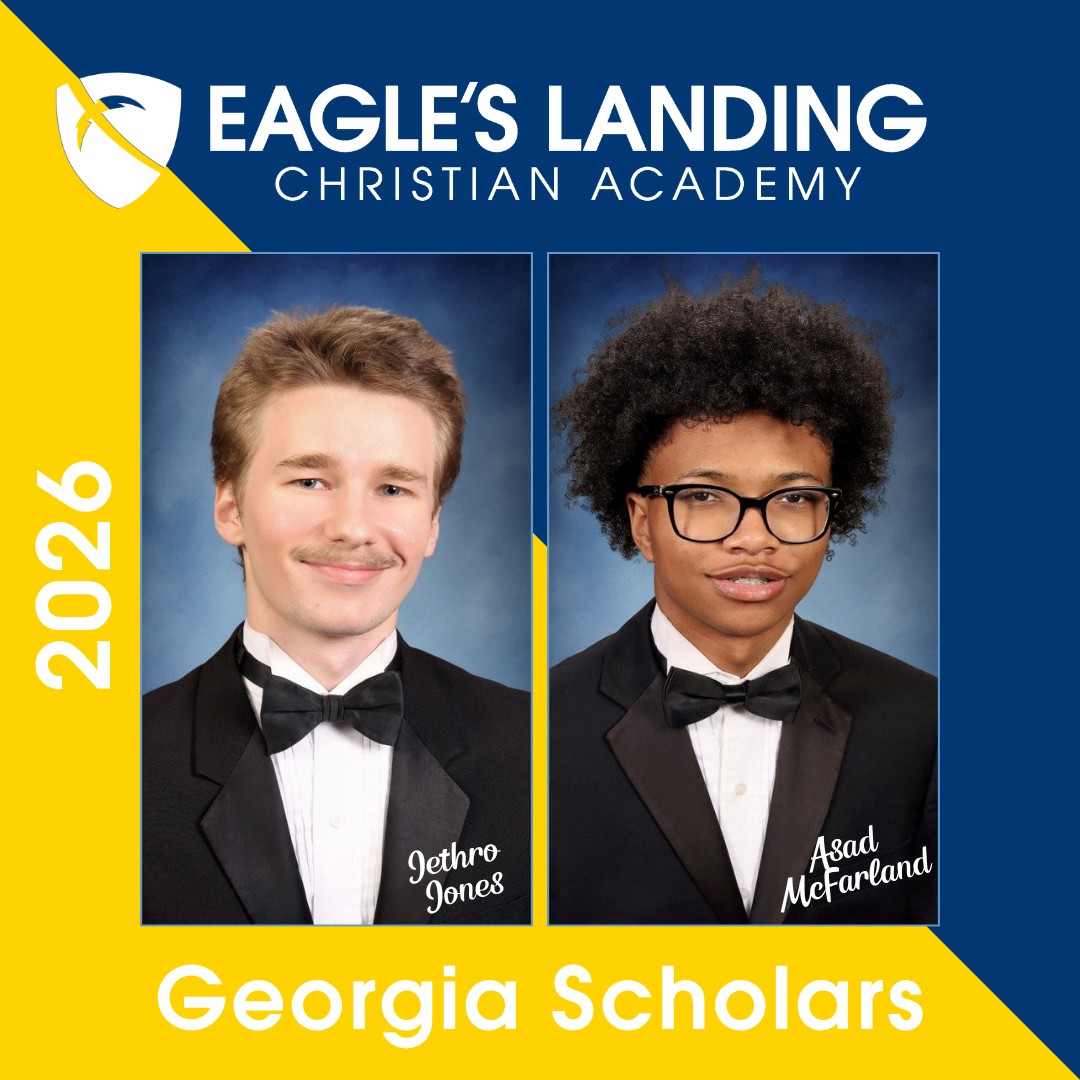 ELCAChargers's tweet photo. The @georgiadeptofed recently recognized 162 graduating seniors as 2026 Georgia Scholars. Out of the 3 recipients in Henry County, ELCA is honored to have 2 of them! We also extend congratulations to the other recipient who attends Impact Academy. https://t.co/zLO7qNHVWM