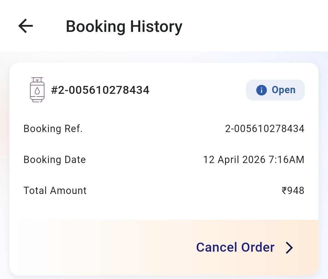 rgrathaur's tweet photo. Booking Indane LPG (ID: 7000000076160703) on 12‑Apr‑2026 7:16 AM, but no DAC received even after 3 days. Delivery still pending. Request @IndianOilcl @MoPNG_eSeva to generate DAC urgently &amp; deliver cylinder ASAP. @PetroleumMin @indanerefill https://t.co/ghClF8WWa2