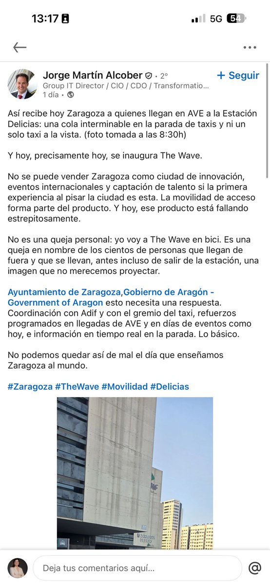 ZaragozaTaxi's tweet photo. Durante la jornada de ayer volvimos a recibir quejas de los de siempre (gente con cargos muy largos y rimbombantes escritos en inglés) quejándose de la falta de taxis en un momento concreto. 
Parece que el taxi siempre es responsable de los problemas de movilidad, y no es así👇🏼🧵 https://t.co/eoxnVeaTs2