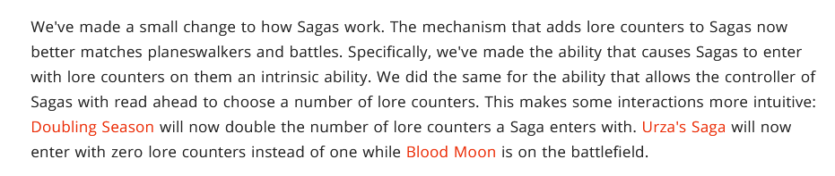 fireshoes's tweet image. Secrets of Strixhaven Update Bulletin #mtg #mtgStrixhaven

Rules for new mechanics in SOS. Several rules clarifications.

🚨 important saga rule change
*no lore counters when it enters under Blood Moon
*enters with double counters with Doubling Season

Book artifact type errata