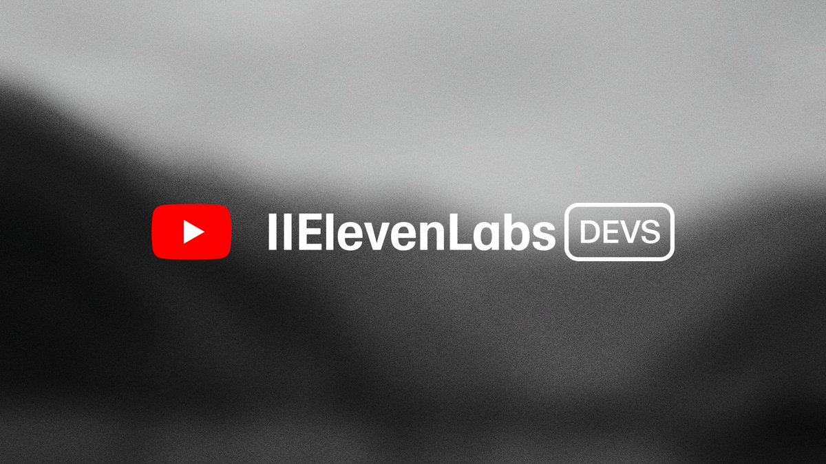 ElevenLabs Developers tweet media