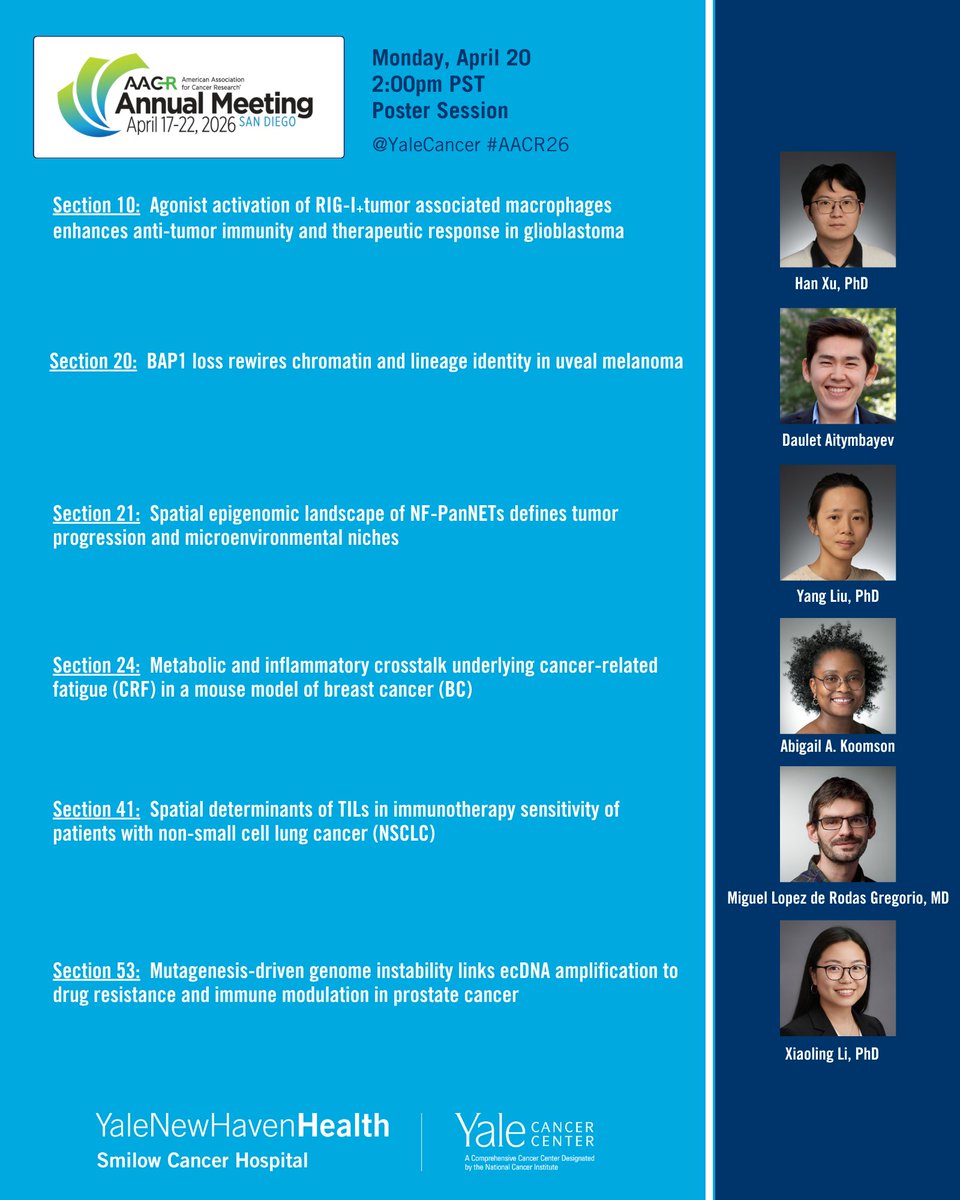 Yale Cancer Center tweet media