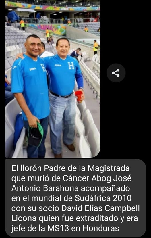 bezerides's tweet photo. Ruben Ibarruri
13 h ·
Tremenda joya el tata de la finada... Y muy campante anda de noticiero en noticiero derramando lágrimas de cocodrilo... Es gran amigote de un líder de la MS... #TOMARNOTA https://t.co/4mEsFcsU0y