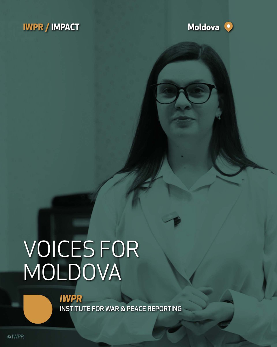 IWPR's tweet image. Six-month project empowers trusted journalists, bloggers and influencers to shape a more resilient information environment.  
#Moldova #Elections #Disinformation