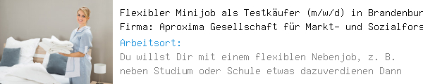 stellenmarktnet's tweet image. Flexibler Minijob als Testkäufer (m/w/d) in Brandenburg oder Berlin! in  bei aproxima Gesellschaft für Markt- und Sozialforschung Weimar
#Jobs #Job245896991 #Service online-stellenmarkt.net/job-twitter/24…