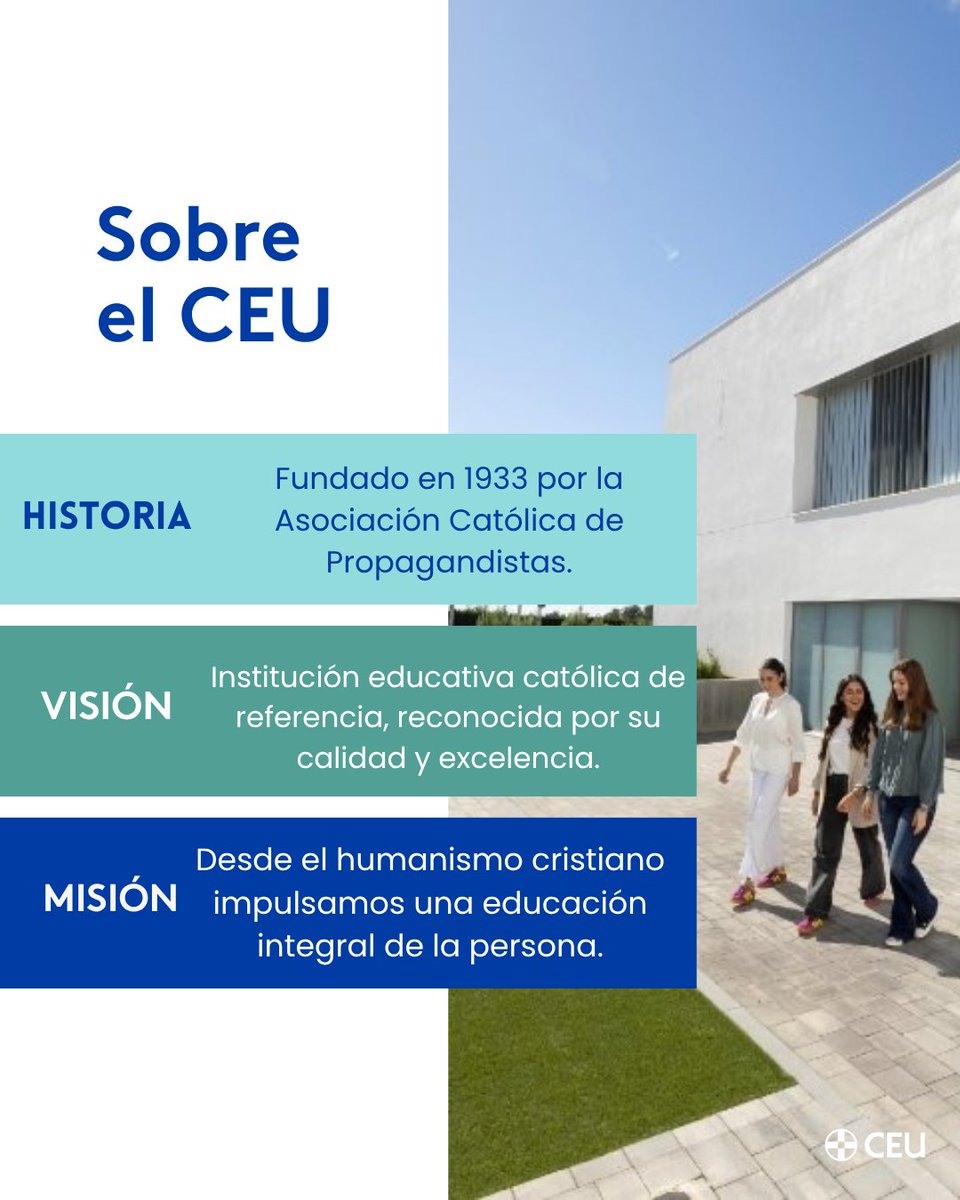 FundacionCEU's tweet image. En el #CEU somos la mayor institución educativa privada de España. Con más de 90 años de historia, nuestro propósito es construir una sociedad más sólida formando personas de valor.

El curso 24/25 ha sido un año de crecimiento. Te invitamos a descubrir la Memoria Digital, donde