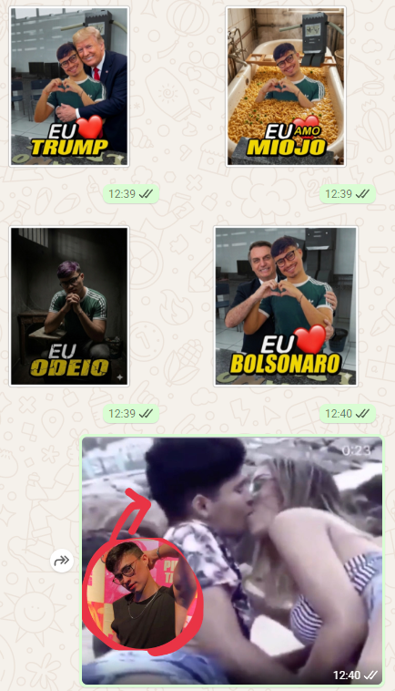 espalhando informação