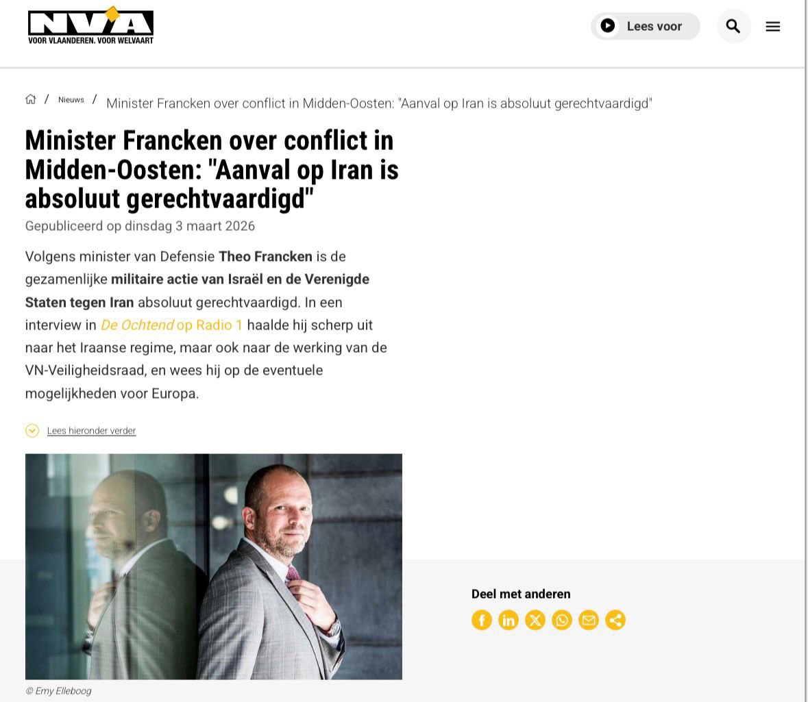 Vincent Van Quickenborne tweet media