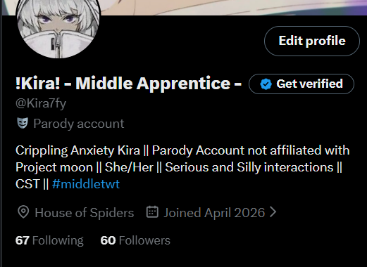 !Kira! - Middle Apprentice - tweet media