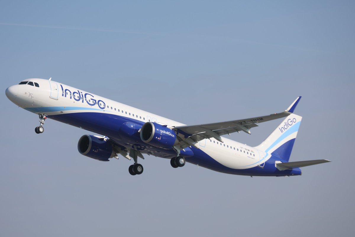 Tobias_Gudat's tweet image. #A321neo @IndiGo6E VT-NHW
delivery #indigo