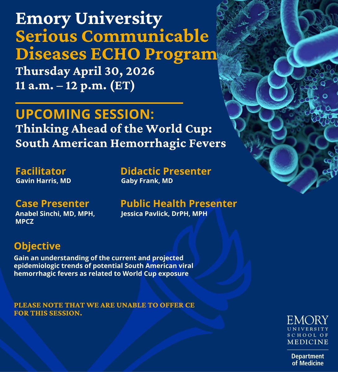 Emory University SCDP tweet media