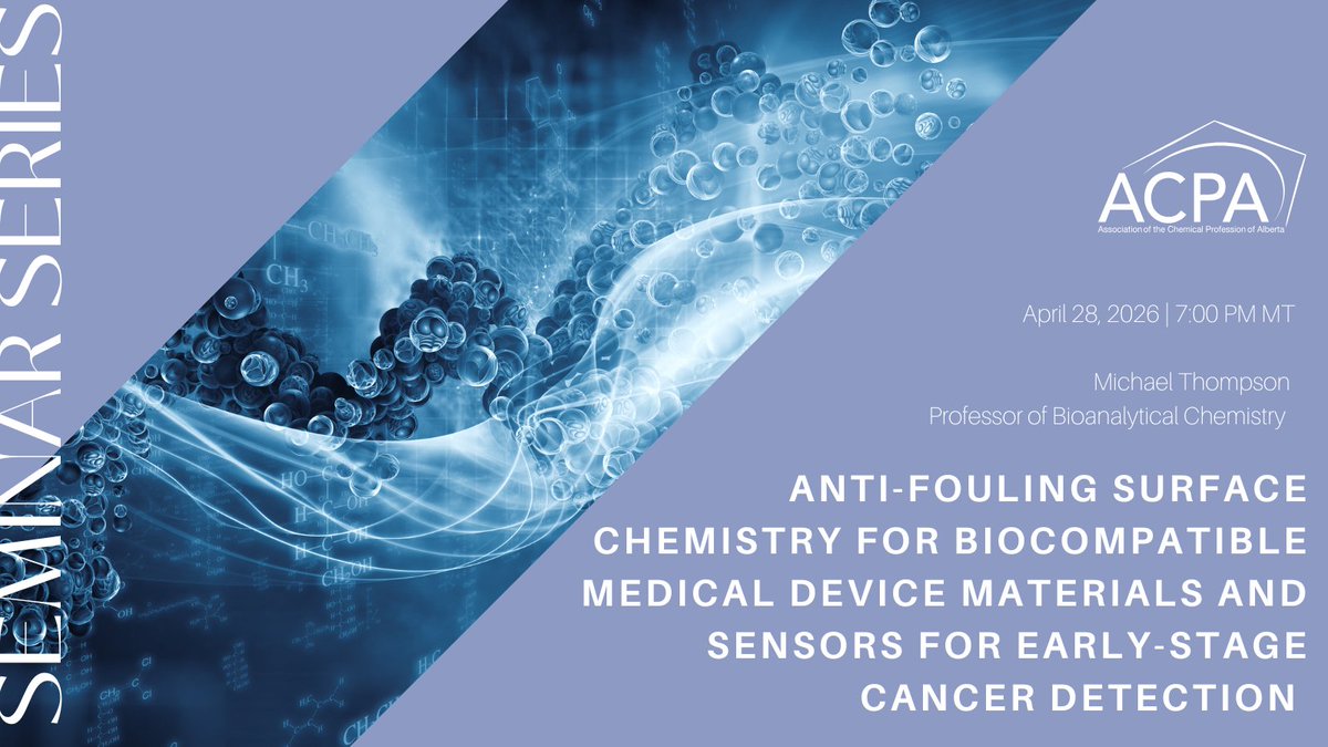 AlbertaChemist's tweet photo. 🚨 Happening Tomorrow! 🚨

Have you secured your spot for the next ACPA Seminar Series?

🗓 April 28, 2026
🎓 Earn 1 PDC credit
💻 Free to attend

Don’t miss out—this is your last chance to register!

https://t.co/FrURrjQVNe https://t.co/UUY1BfZx7N
