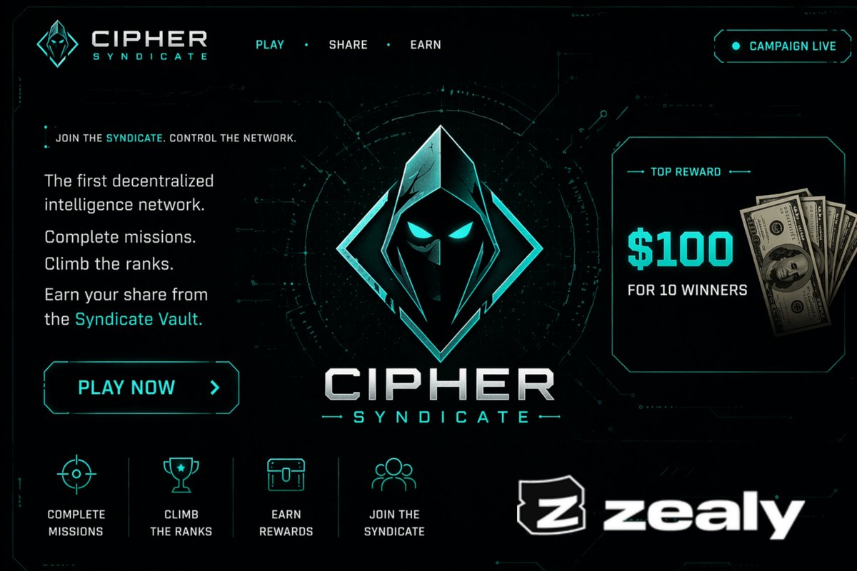 Cipher syndicate tweet media