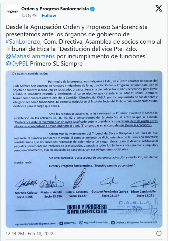 Mariano Tomasini tweet media