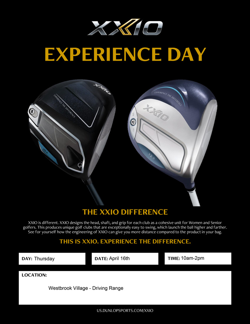 WBVGC's tweet photo. WBGC: XXIO Demo/Fitting Day Tomorrow at Vistas - Fitting Specialist Justin Johnson from 10am-2pm - https://t.co/6jfeQZLsq1 https://t.co/zIE7JJV6tf
