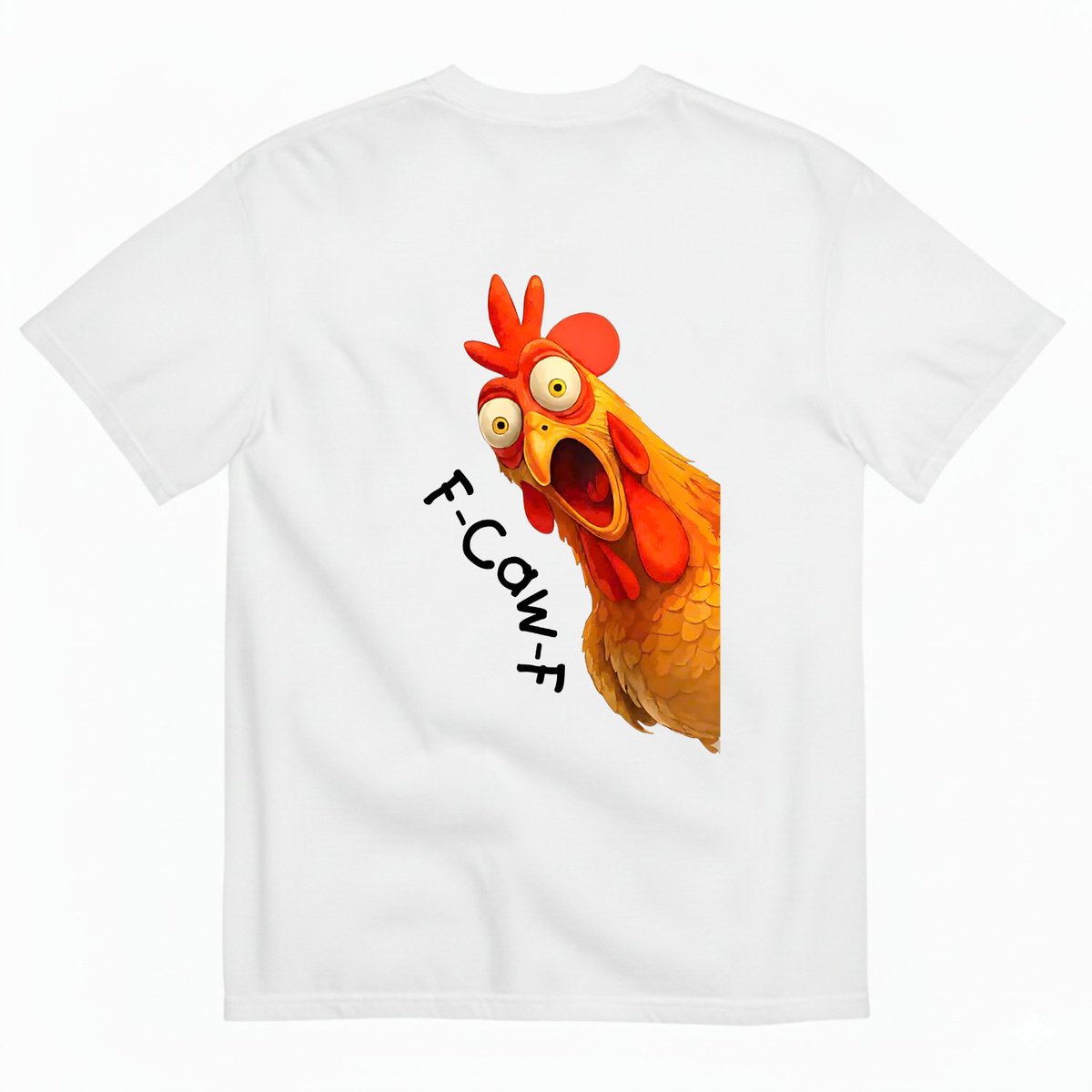 callizi_'s tweet image. When life hits you with that “f-cow-f” moment 🐔😂 #FunnyShirt #MemeTee #WTFMoment #HumorStyle #StreetwearVibes #RandomMood #GraphicTee #LOL