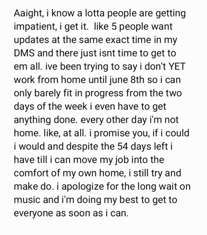 TNHNebula's tweet photo. a PSA that i really hope reaches everyone who either IS working with me or WANTS TO work with me. Its why i'm not accepting new work yet: https://t.co/A2fDcEnuuf
