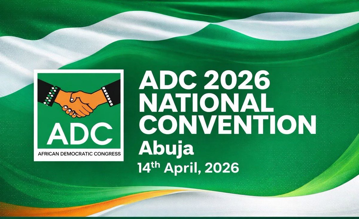 ADCVanguard_'s tweet photo. Many people are being misled about the ADC's convention and INEC stand, so let's state the facts clearly. 

Under the Electoral Act 2022 (Section 82(1)), political parties are only required to give INEC Nigeria 21 days' notice before any convention or primary. 

The role of INEC is to monitor, not to approve or validate convention or primary. The law says INEC "may attend", not must attend. 

Even Nigerian courts have settled this. Let's walk through it: In PDP v. Sylva, court said INEC is only an observer, not a decision-maker. 

In Lado v. CPC, court stated that INEC's absence does not invalidate a primary. 

In APC v. Marafa, even with INEC present, a flawed process was still nullified. 

So, the truth is INEC's presence does not make a convention or primary valid and INEC's absence does not make it invalid. 

What truly matters is proper notice to INEC, compliance with the party constitution, and compliance with the Electoral Act. 

For example, in the 2013 Anambra PDP primaries, the court recognized the candidate produced through due process, not the one INEC attended. Sen. Andy Uba was affected.

Summarily, INEC does not create candidates; political parties do. Let's stop spreading false narratives. 

The ADC's National Convention followed the party's constitution, and they invited INEC 21 days before the convention. 

Whether INEC Nigeria observed the convention or not is irrelevant because the Electoral Act says they "may" monitor, not "must" monitor the convention or primary. 

Before you come here to teach me law, go and read what the Electoral Act says and correct me where I'm wrong. I will be happy to learn from you rather than all those false narratives flying around. To me, ADC is on track. #ADCConvention2026 

Ndubuisi Nicholas Ifedoro 
15th April, 2026.