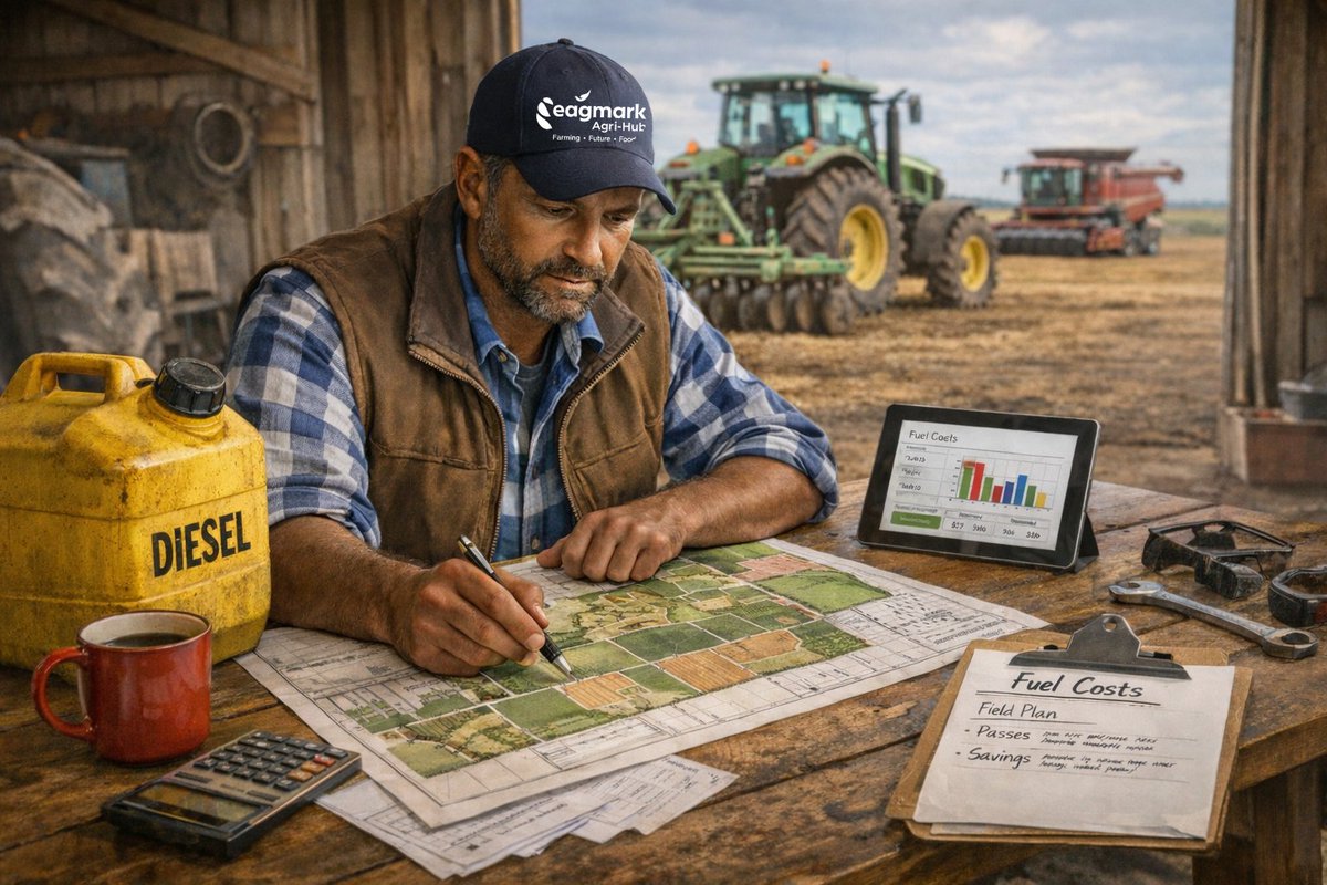 Fuel prices rise. Your costs don't have to.

The most powerful fuel-saving tool on any farm isn't a new tractor – it's a well-thought-out plan.

Field-level planning. It starts at the table, not the pump.

eagmark.net/go/12x6PN

#FarmFuel #Agriculture #SmartFarming