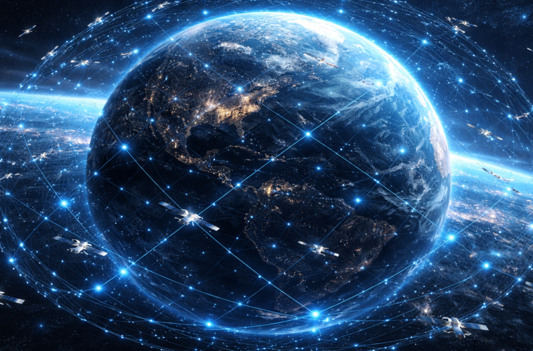 AmericaDigitalN's tweet photo. Starlink superó los 10.000 satélites en órbita y consolida su posición como la red de internet satelital más grande del mundo

El hito refuerza el avance de una nueva etapa en la infraestructura digital global, donde la conectividad orbital comienza a ocupar un rol estratégico https://t.co/lHPTVYbxuN