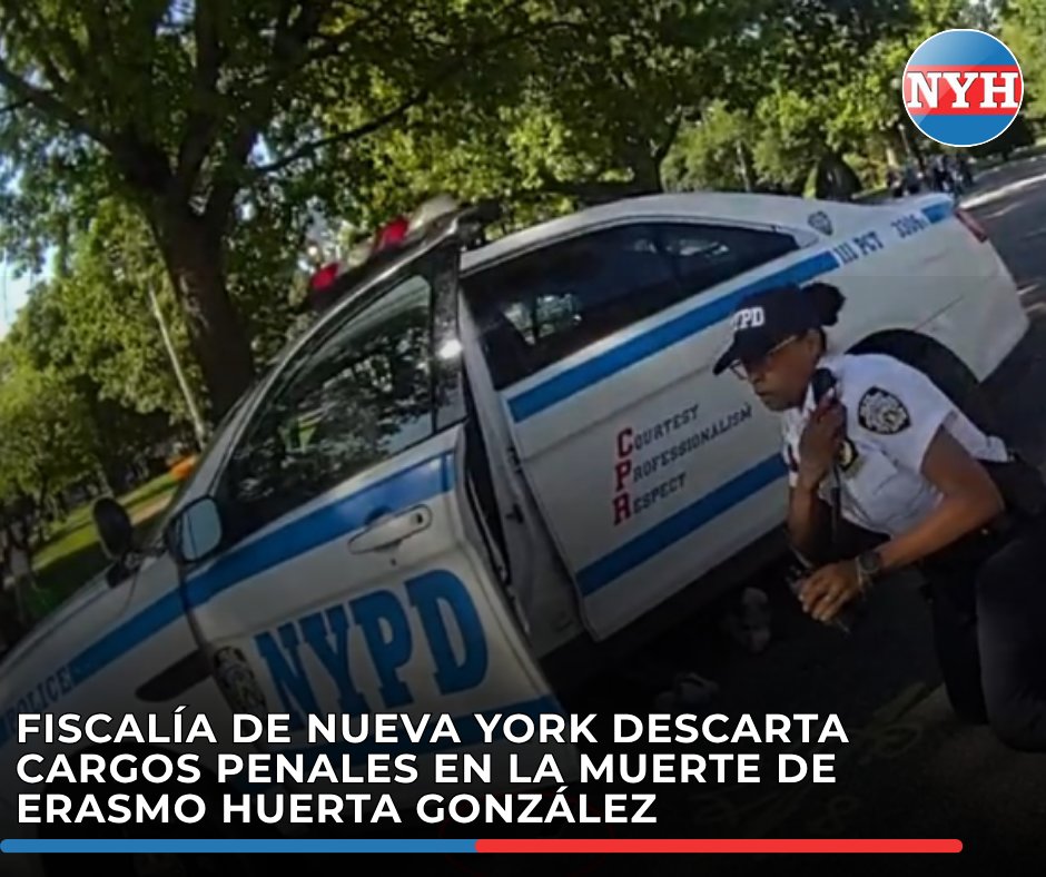 newyorkhispano's tweet image. 🚨 Informe de la OSI en Nueva York: La Fiscalía @NewYorkStateAG  concluye que no hay pruebas suficientes para cargos penales en la muerte de Erasmo Huerta González. @NYPDnews  Detalles 👉 newyorkhispano.net/informe-osi-mu…
#NewYorkHispano #NuevaYork #Fiscalía #NYPD #Noticias