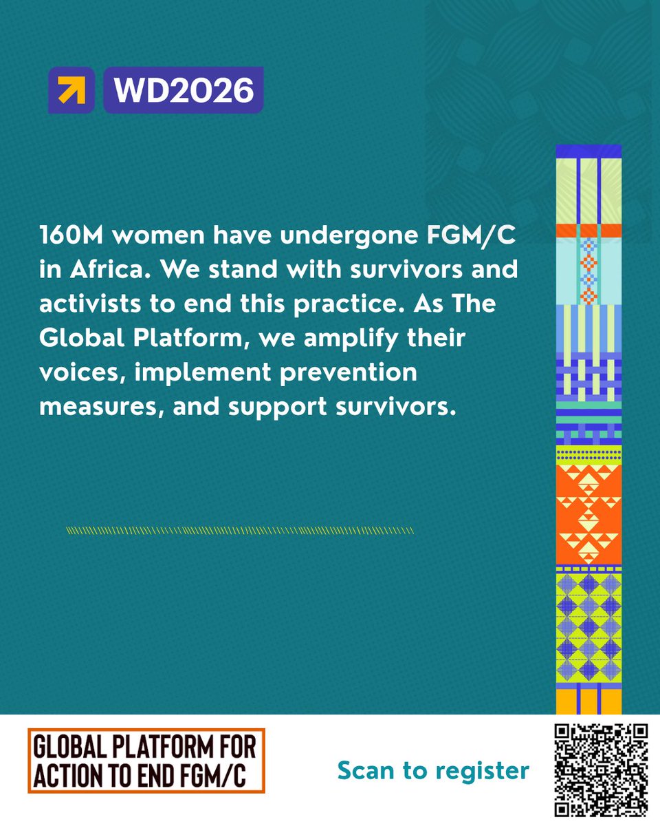 GlobalFGMC's tweet image. If you’re attending @WomenDeliver and not registered for our pre-conference, now’s the time: docs.google.com/forms/d/e/1FAI…

#WD2026 #EndFGM